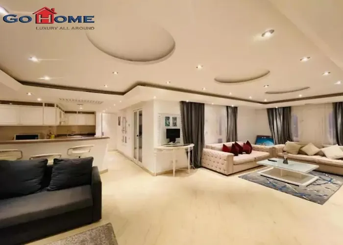 Pretty 4br Penthouse Mb7 With Private Heated Pool At New Marina * Hurghada